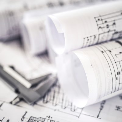 Engineering,And,Technology,Of,Roll,And,Flat,Technical,Drawing.,Bunch