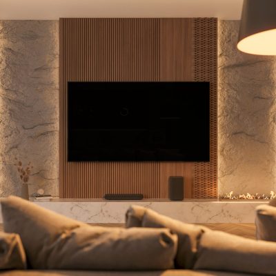 The,Image,Presents,A,Contemporary,Living,Room,In,Warm,,Neutral